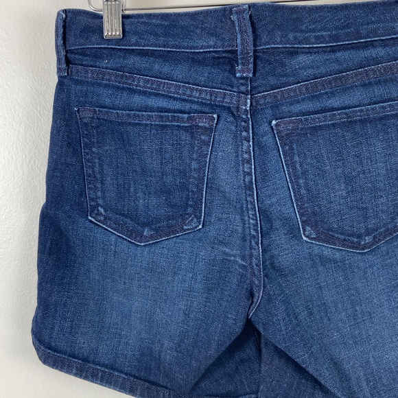 ✨3/$25✨ Banana Republic Dark Wash Jean Shorts - 25R - Picture 6 of 7